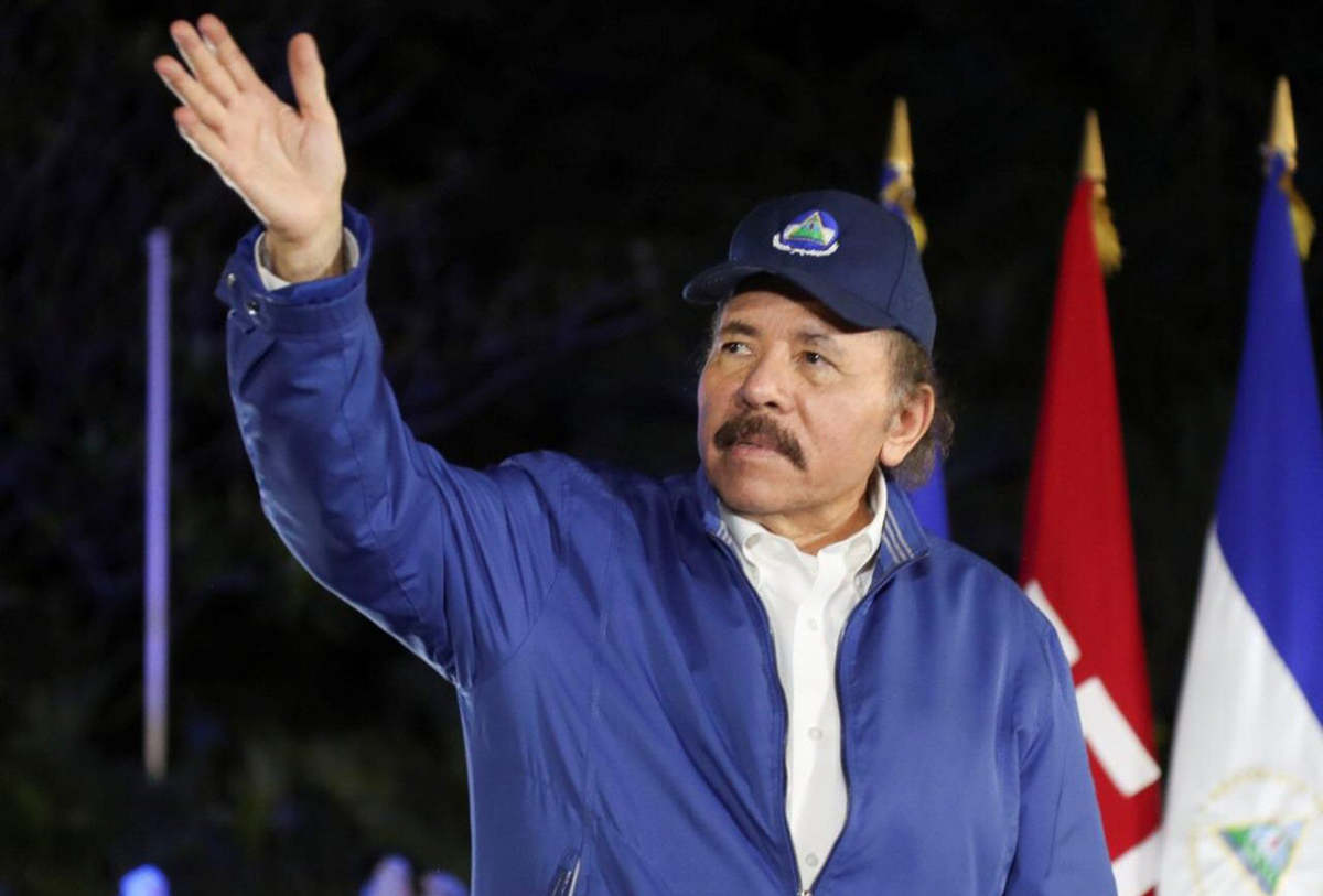 Hoy el Daniel Ortega se impone su banda presidencial solo junto a sus cómplices, la comunidad internacional le dio la espalda y rechazó desde un inicio la farsa electoral realizada en noviembre del 2021