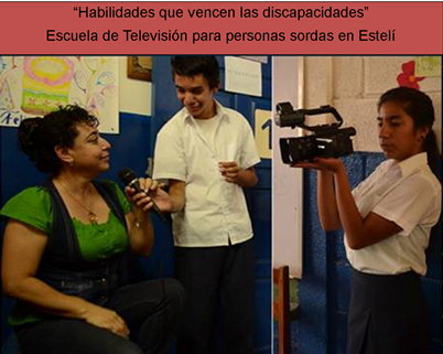 Escuela de Televisión para personas sordas en Estelí