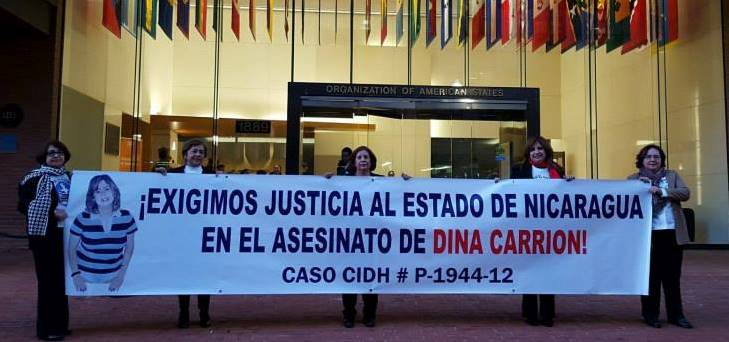 Familia de Dina Carrión denuncia retardación de justicia ante la CIDH 