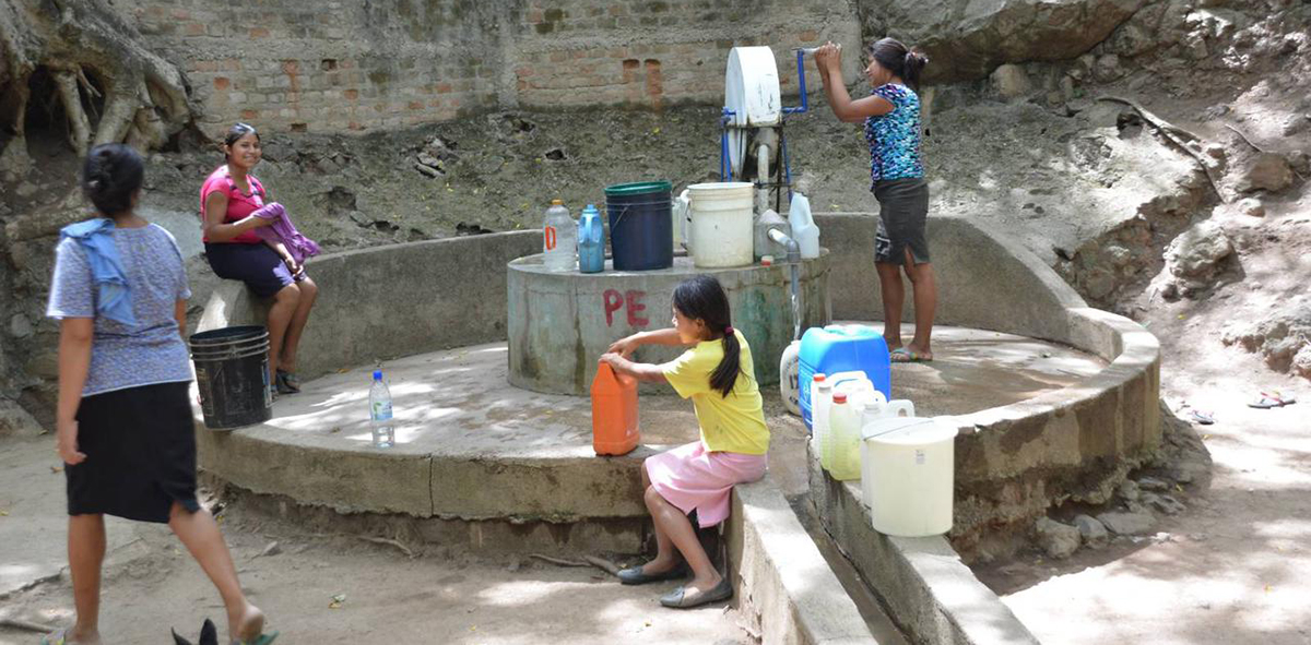 Acceso a agua en las comunidades rurales de Nicaragua