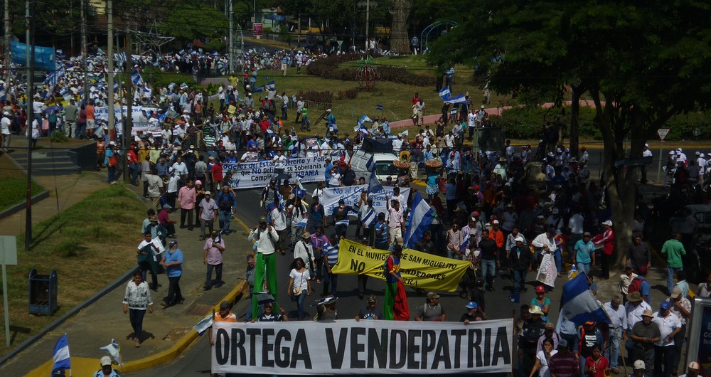 Las marchas del Movimiento Campesino llegó a Managua